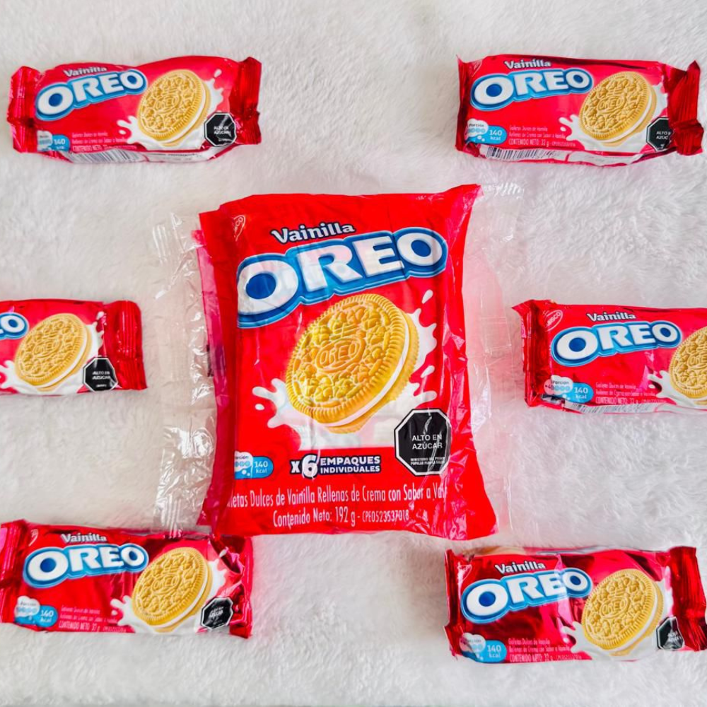 Galletas Oreo Venezolana de Vainilla 192g