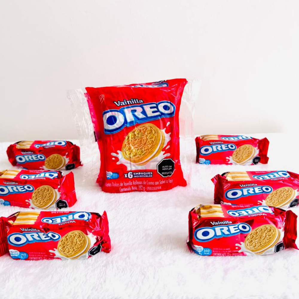 Galletas Oreo Venezolana de Vainilla 192g