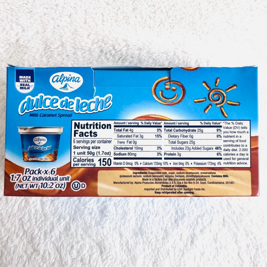 6 Pack Arequipe Alpina 50g c/u