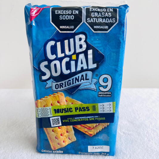 Galletas Club Social 9 Paquetes