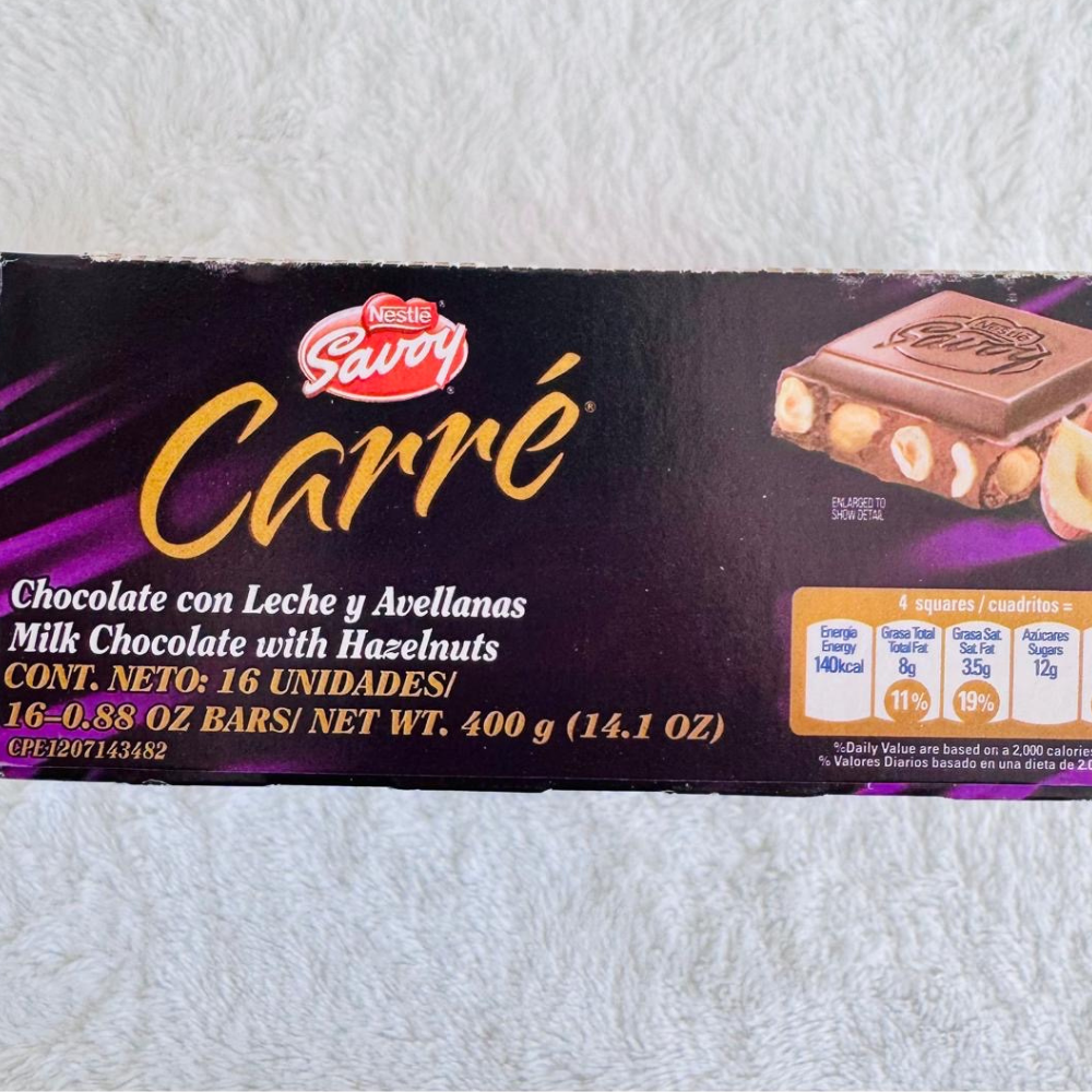 Carré Savoy Caja con 16 Unidades