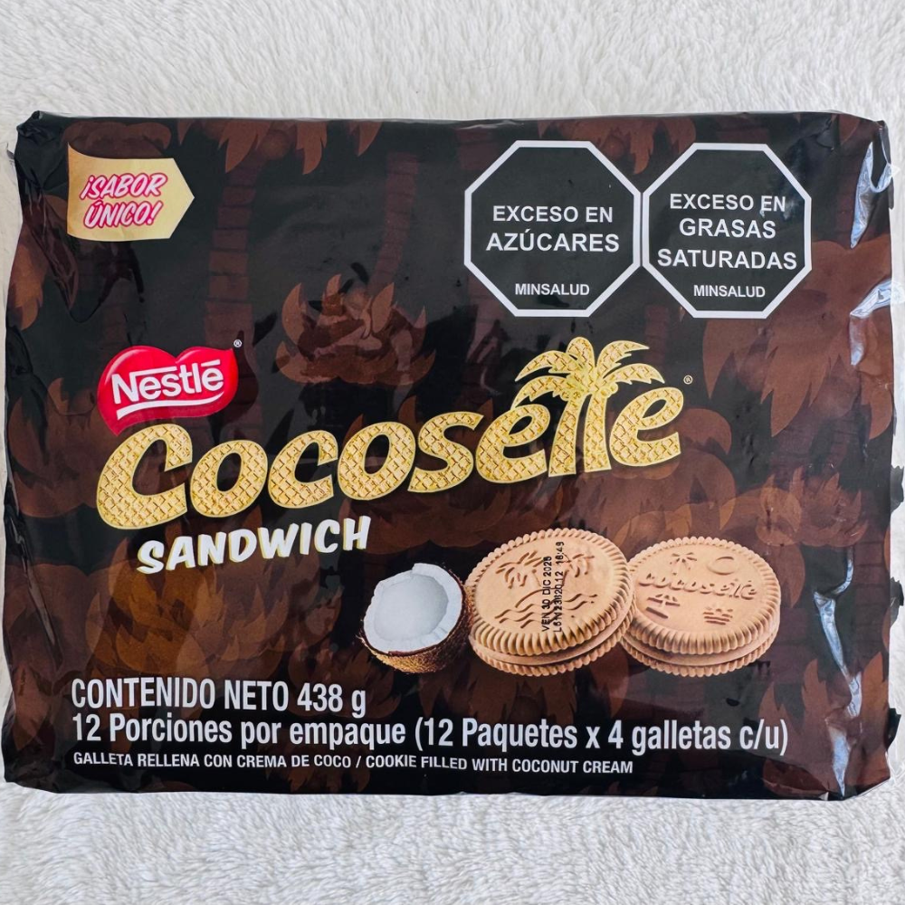 Galletas Cocosette Sándwich 438g