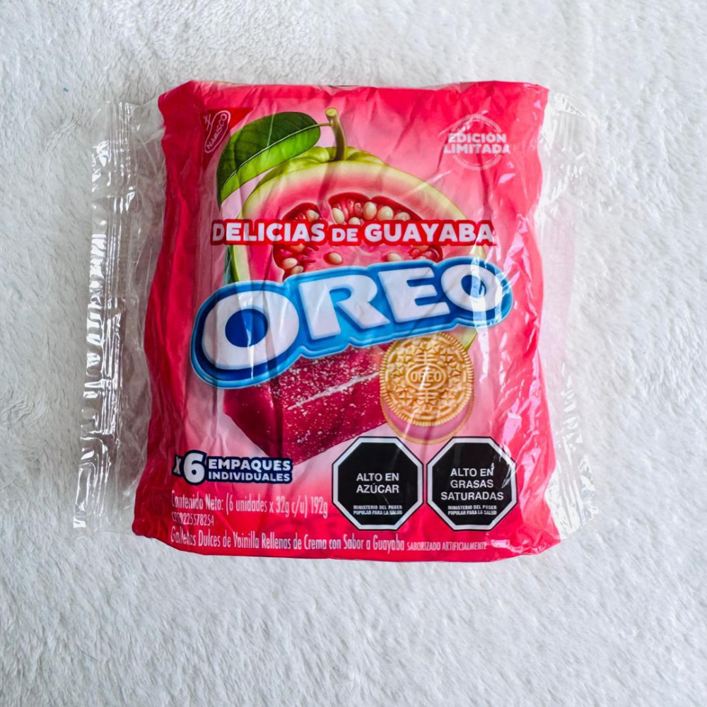 Galletas Oreo de Guayaba 192g