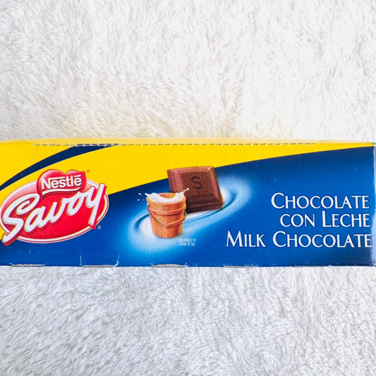 Savoy Chocolate de Leche Caja con 12 Unidades