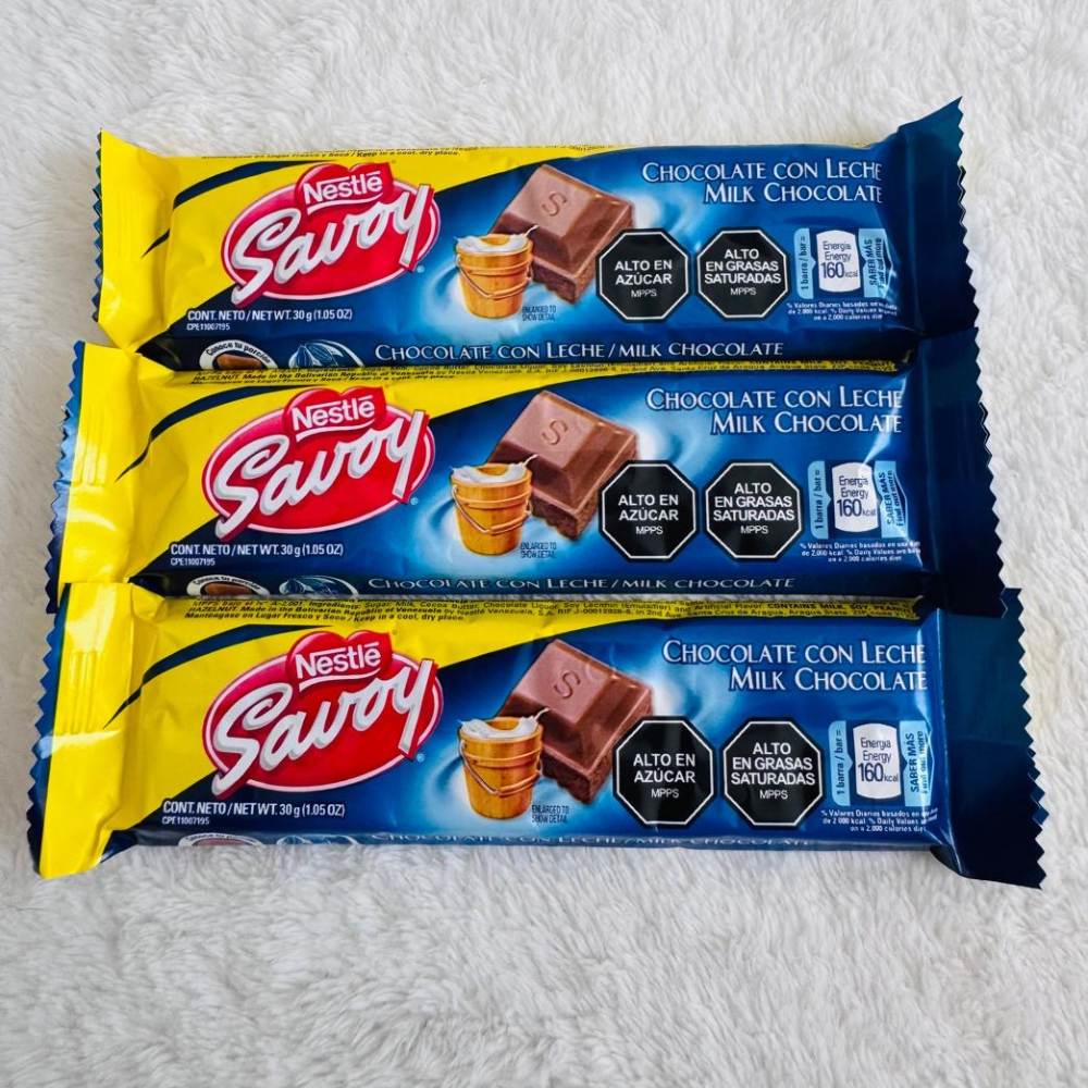 Savoy Chocolate de Leche 30g
